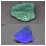 Huge! 75.06ct Rough Natural Green Fluorite - Color