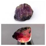 14.73ct Rough Natural Pinkish Purple Sapphire - Un
