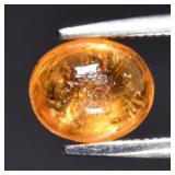 1.55ct Oval Cabochon Natural Fanta Orange Spessart