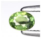 0.23ct 4x2.8mm VS Oval Natural Green Sapphire - He