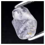 1.08ct 7.3x5mm Rough Light Purple Sapphire Gemston