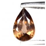 0.30ct 5x3.3mm VS Pear Natural Champagne Zircon -