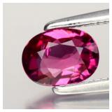 0.61ct VS Oval Natural Purplish Pink Rubellite Tou