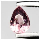 0.32ct 4.5x3.3mm VS Pear Natural Pink Malaya Garne