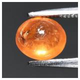 1.20ct Oval Cabochon Natural Fanta Orange Spessart