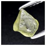 1.09ct 6.6x5.3mm Rough Unheated Green Sapphire, Ma
