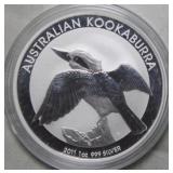 Australia Kookaburra 2011 1oz Silver Bullion Serie