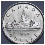 Canada Silver Dollar 1950