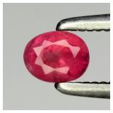 0.28ct 4x3mm Oval Natural Pink Sapphire - Heated,