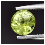 0.78ct Semi-Round Natural Green Grossular Garnet -