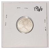 Silver 1961 Canada 10ï¿½ Coin