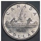 Canada Silver Dollar 1952