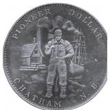 1980 Chatham N.B. Pioneer Trade Dollar
