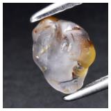 1.49ct 7.2x5.5mm Rough Purple Sapphire Gemstone Ma