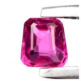 0.17ct Octagon Natural Purplish Pink Tourmaline -