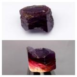 15.86ct Rough Natural Pinkish Purple Sapphire - Un