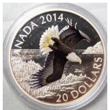 Canada $20 2014 Soaring Bald Eagle - Bald Eagle Se