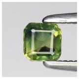 0.28ct VS Octagon Natural Blue Green Sapphire - He