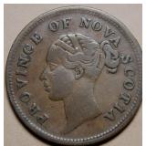 Canada NS-2C1 Victoria Penny Token 1840 Br873