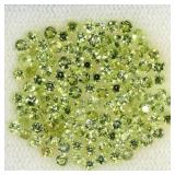 Round Natural Unheated Top Rich Green Peridot 130p