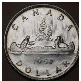 Canada Silver Dollar 1950 Arnprior