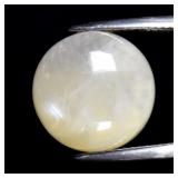10.61ct 14mm Round Cabochon Natural White Moonston