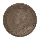 1917 Canada Large Cent Coin