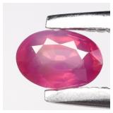 0.22ct 4.3x3mm Oval Natural Pink Sapphire - Unheat