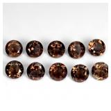 Round Cut Natural Unheated Top Smoky Quartz 12.37c