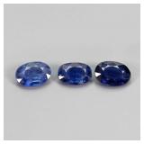 Oval Natural Heated Royal Blue Sapphire Madagascar