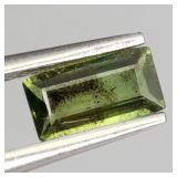 Bagutte Cut Natural Heated Only Green Sapphire Aus