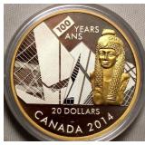 Canada $20 2014 Royal Ontario Museum 100th Anniver