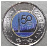 Canada $2 2026 CN Tower 50th Anniversary
