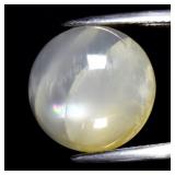 10.37ct 13.8mm Round Cabochon Natural White Moonst