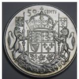 Canada 50 Cents 1950 Full Design