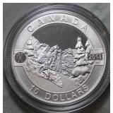 Canada $10 2014 Skiing Canada's Slopes - O Canada