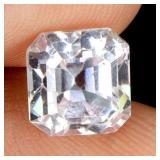 Octagon Cut Natural Unheated Pink Kunzite Afghanis