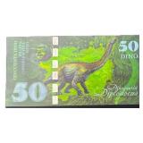 Dino Currency $50 Commemorative Banknote