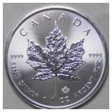 Canada $5 Charles III Maple Leaf Bullion Series 20