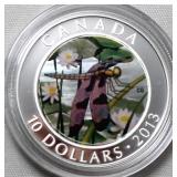 Canada $10 Dragonfly Series 2013 Twelve-Spotted Sk