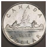 Canada Silver Dollar 1953 SWL