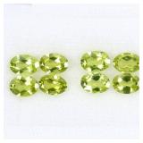 Oval Cut Natural Unheated Top Rich Green Peridot 8