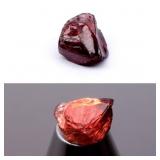 4.05ct Rough Natural Reddish Purple Rhodolite Garn