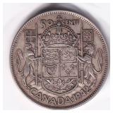 Canada 50 Cents 1942 Maple Leaf