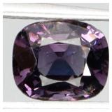 Antique Cut Natural Pinkish Purple Spinel Unheated