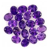 Oval Natural Top Rich Purple Amethyst Uruguay 6.65