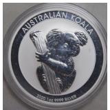 Australia $ Koala 2020 1oz Silver Bullion