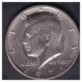 USA John Kennedy Half Dollar 1971