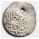 Mongols 1200s silver Dirham Islamic coin