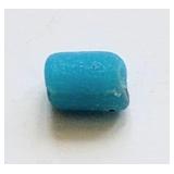 Ancient AD100-300 Roman glass bead blue green